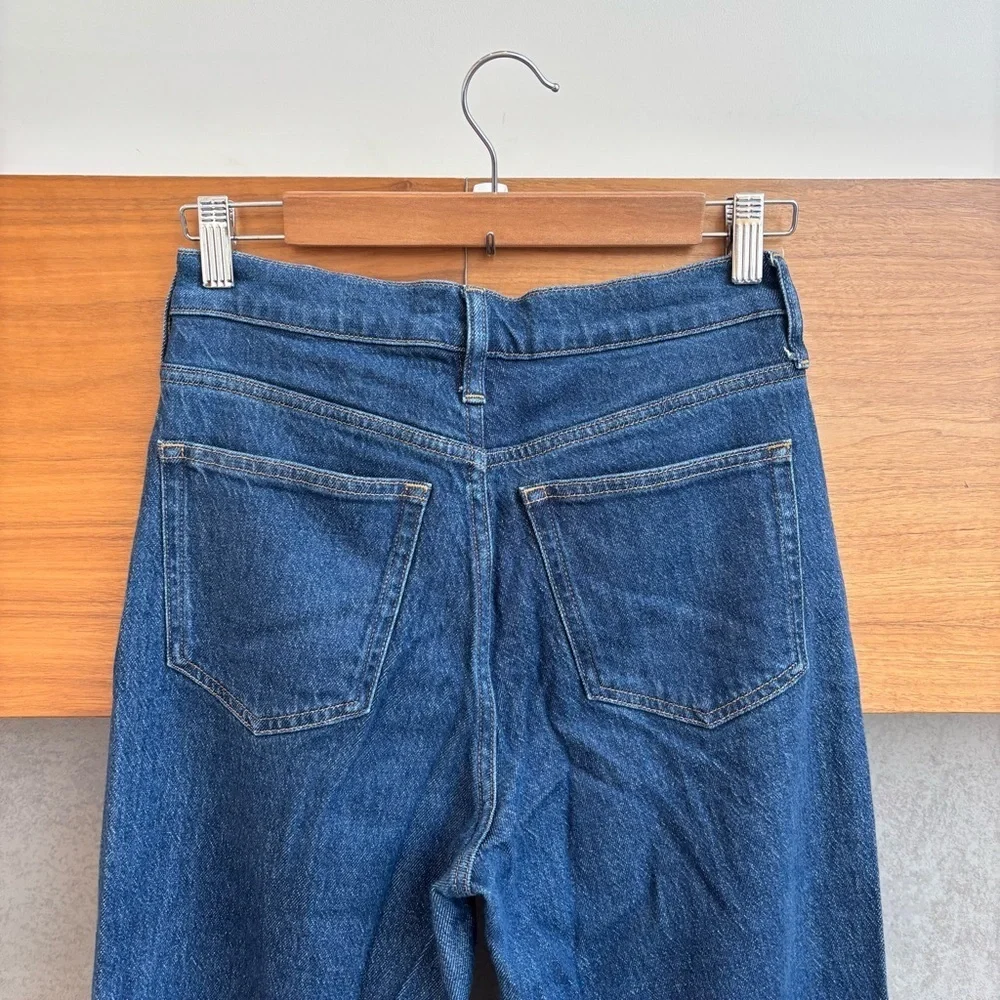 J. Crew Wide Leg Trouser Jeans, Size 25P